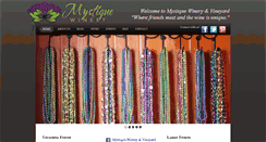 Desktop Screenshot of mystiquewine.com